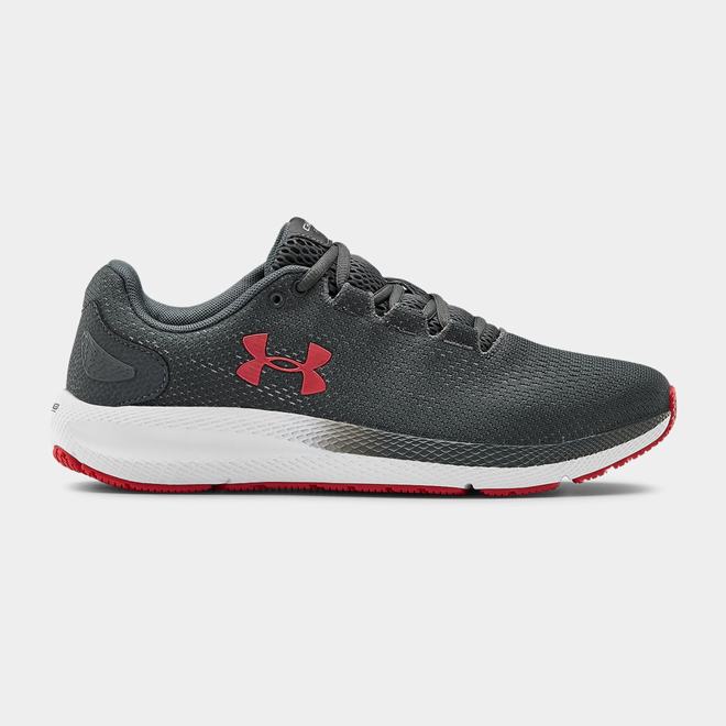 Under Armour Charged Pursuit 2 Wide 4E - Panske Bezecke Topanky - Siva/Biele